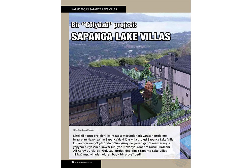 Проект «Лок озера»: виллы Sapanca Lake